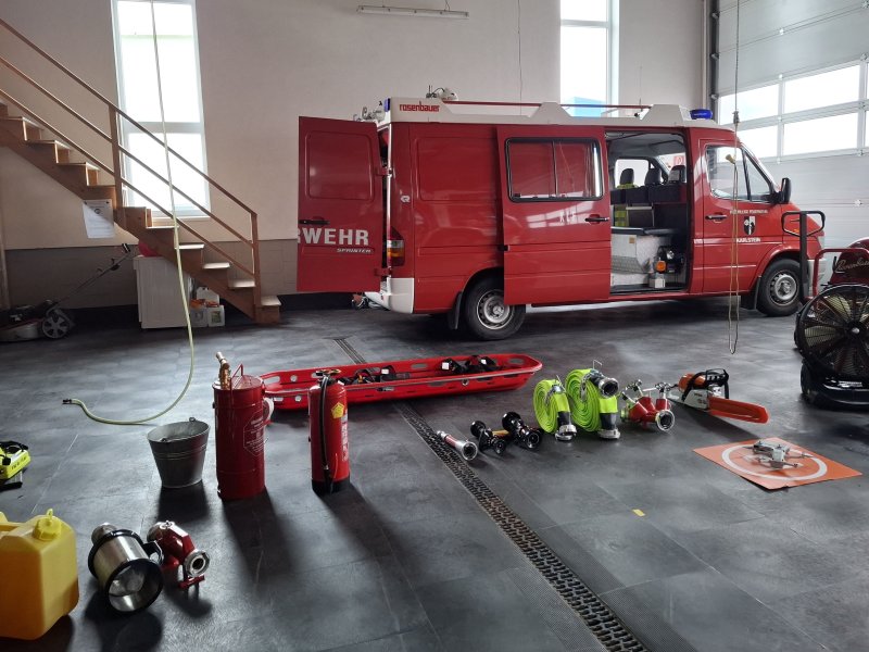 Besuch bei der Feuerwehr