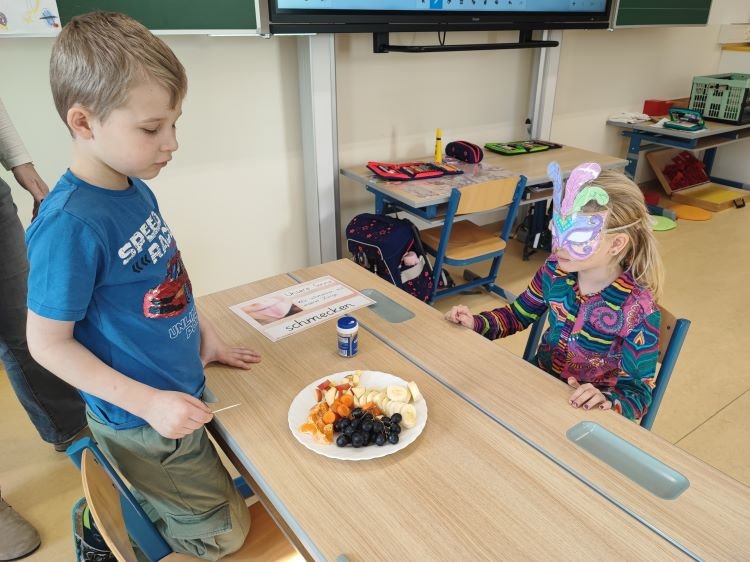 Schuljahr 2025/26 - Wir testen unsere Sinne