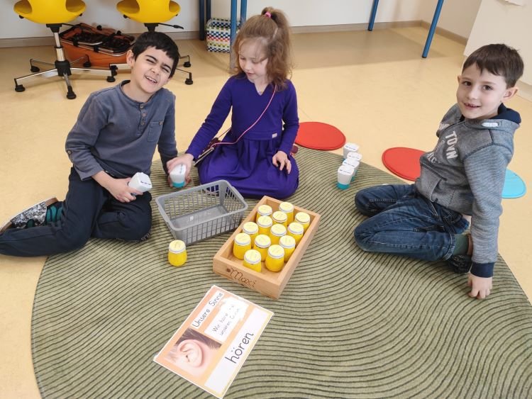 Wir testen unsere Sinne