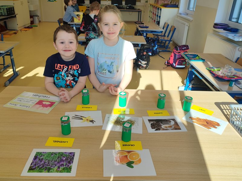 Wir testen unsere Sinne