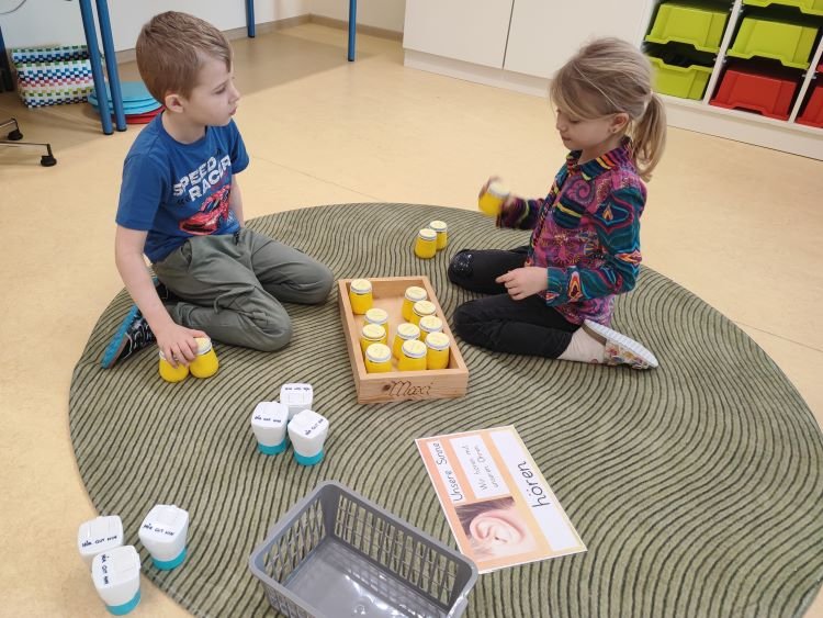 Wir testen unsere Sinne