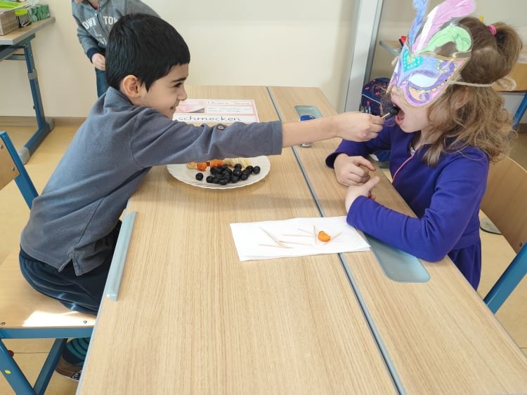 Wir testen unsere Sinne