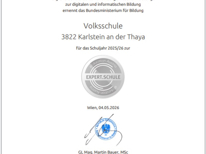 Schuljahr 2025/26 &raquo; eEducation-Auszeichnung SJ 25-26